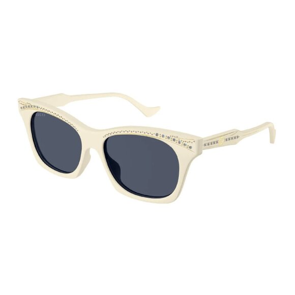 NWT GUCCI SUNGLASSES IVORY WOMEN EYEWEAR GUCCI - Picture 1 of 3